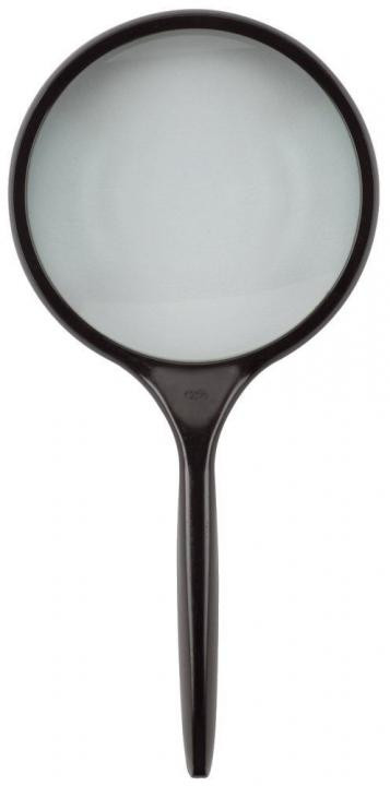Bild von Taschenlupe Leseglas Vision 50mm 3x Vergrößerung schwarz