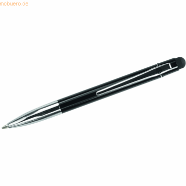 Bild von Ecobra, Schreibstifte, Kugelschreiber Touch-Pen schwarz, Länge: 125 mm (Schwarz, 1 x)