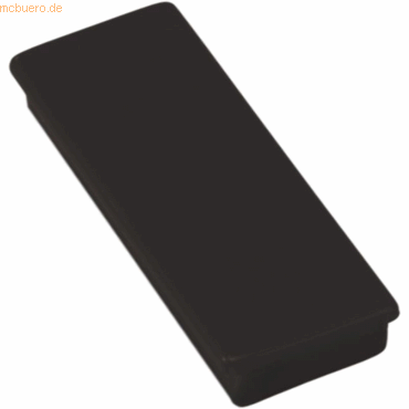Bild von Ecobra, Magnet, Rechteckmagnet Hartferrit Ferrotafel 55,0x22,5x8,5mm schwarz VE=10 Stück (10 x)