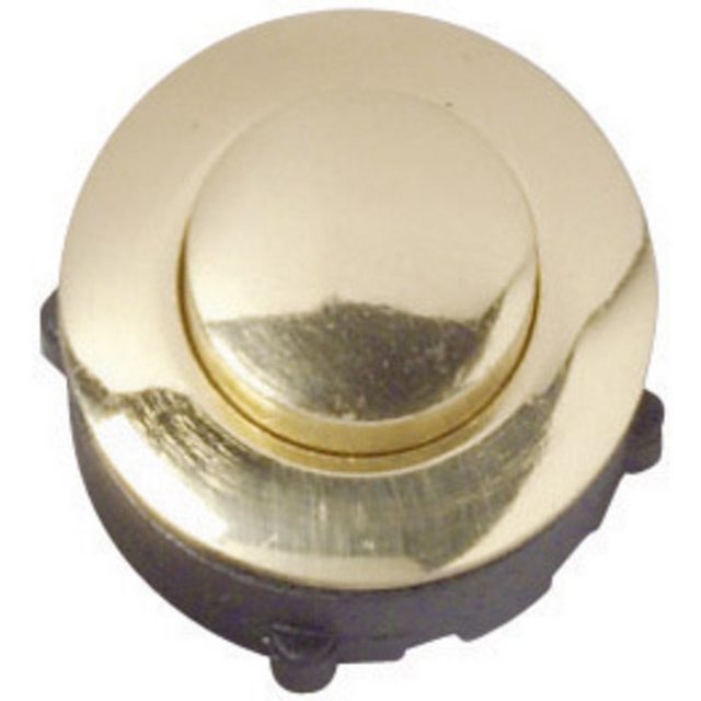 Bild von Heidemann, Klingel + Türsprechanlage, Klingeltaster 1fach 70095 Gold (Kabelgebunden)