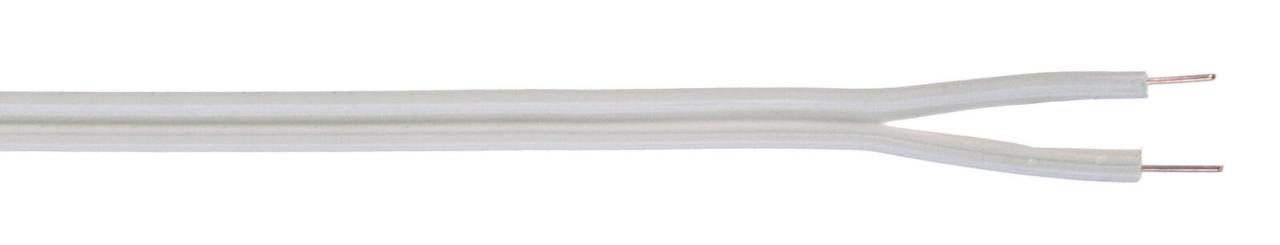 Bild von as - Schwabe 5 m Anschlussleitung H03VH-H 2x0,75mm² – PVC Zwillingsleitung – Feindrähtiger Kupferleiter mit Kunststoff-Isolierung – Verdrahtung von Elektrogeräten, Steckdosen & Leuch