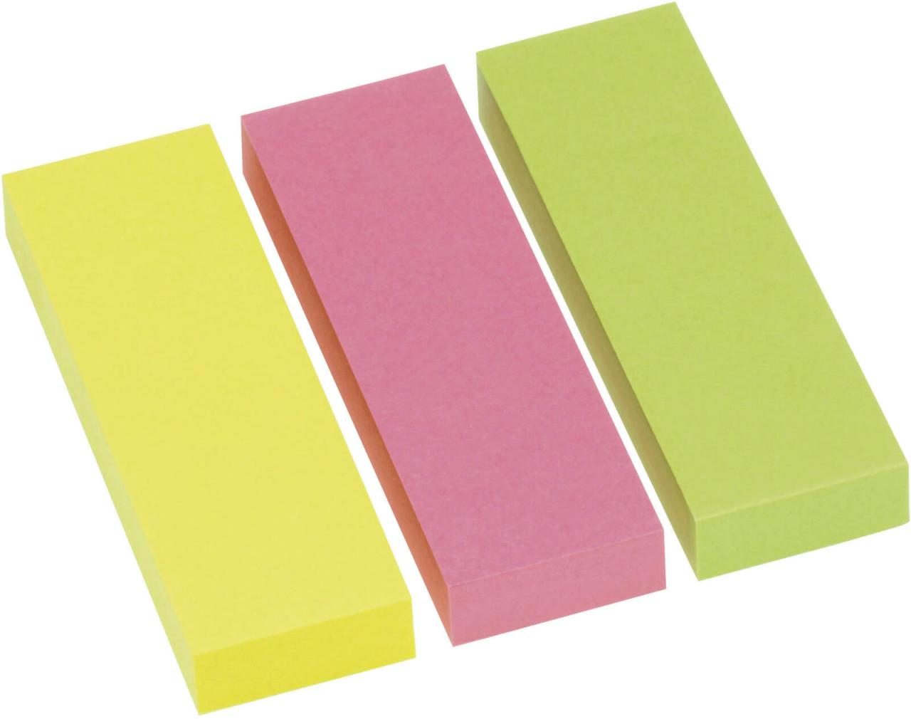 Bild von Info, Haftnotiz, Brilliant Mix (25 x 75 mm)