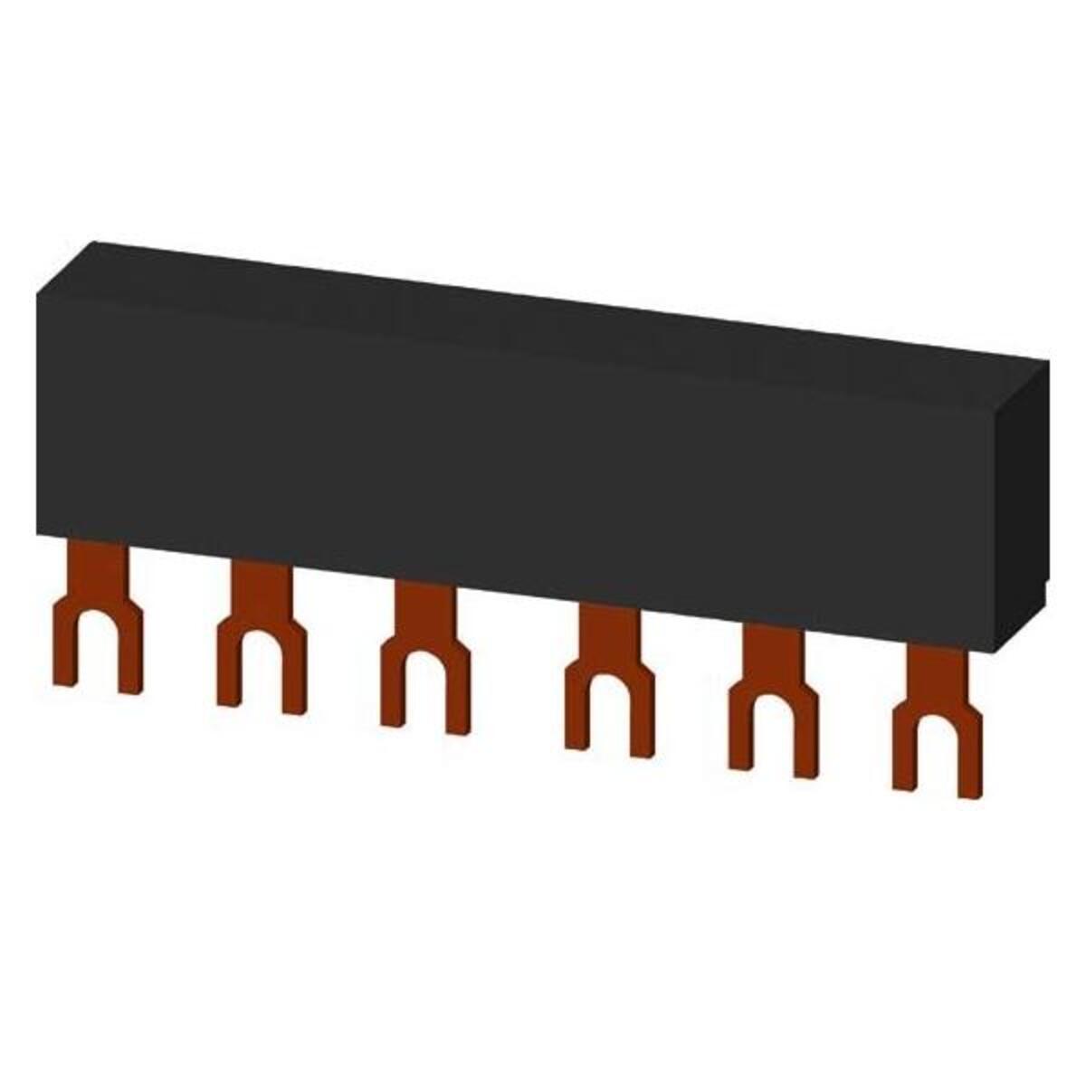 Bild von SIEMENS Stromstoßschalter Siemens 3RV1915-1AB Sammelschiene 1 St., (3RV1915-1AB)
