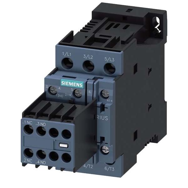 Bild von Siemens Schütz AC3 11 kW 2 Na + 2NC Dauerstrom 24 V S0 Schraube