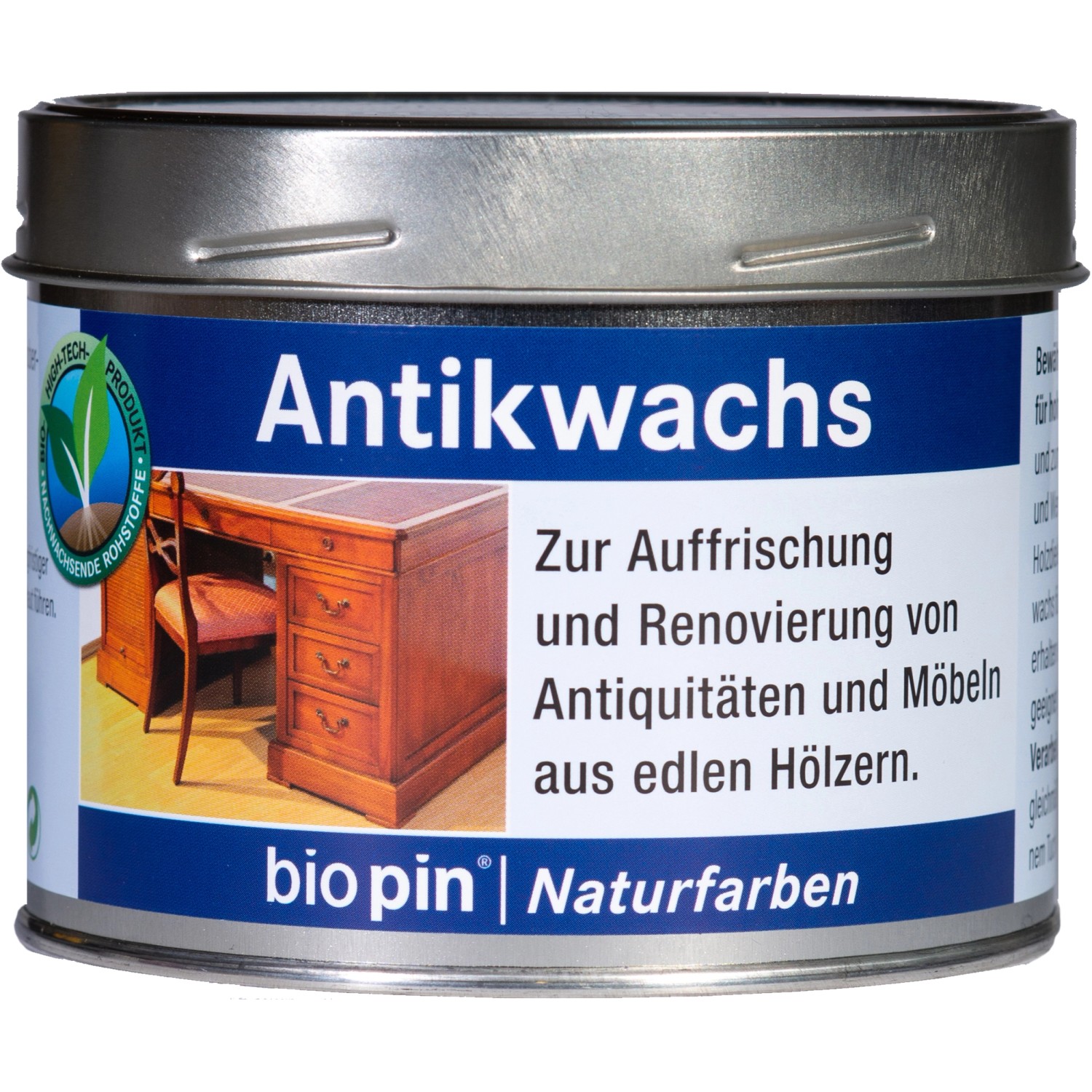 Bild von Biopin Antik-Renovierwachs Fest Farblos 500 ml