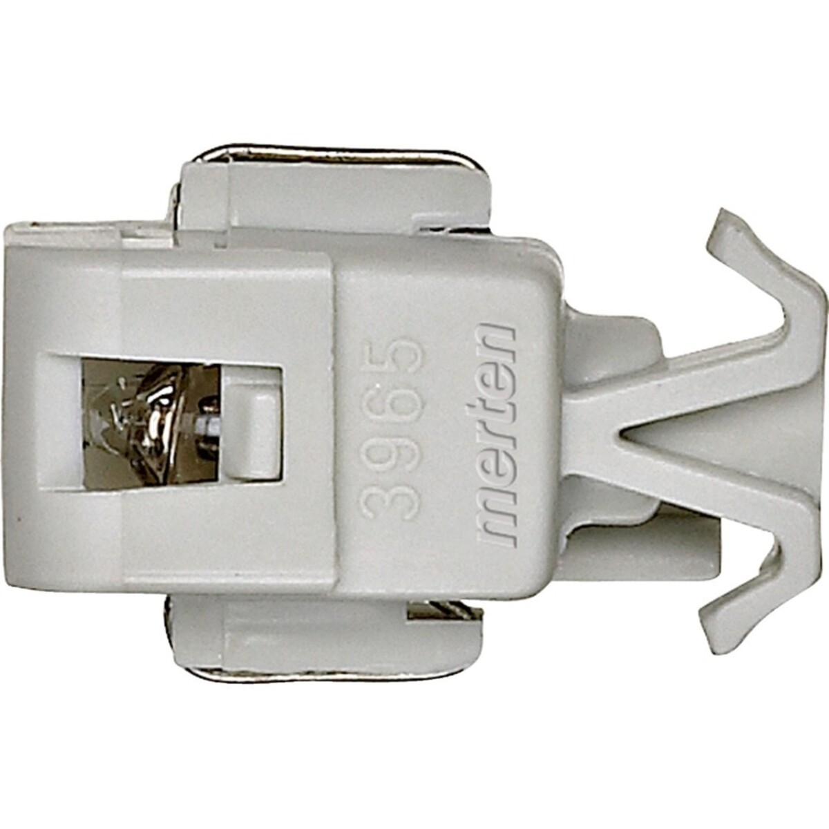 Bild von Merten 396502 Glimmlampenanhänger mit integrierter Lampe, grau
