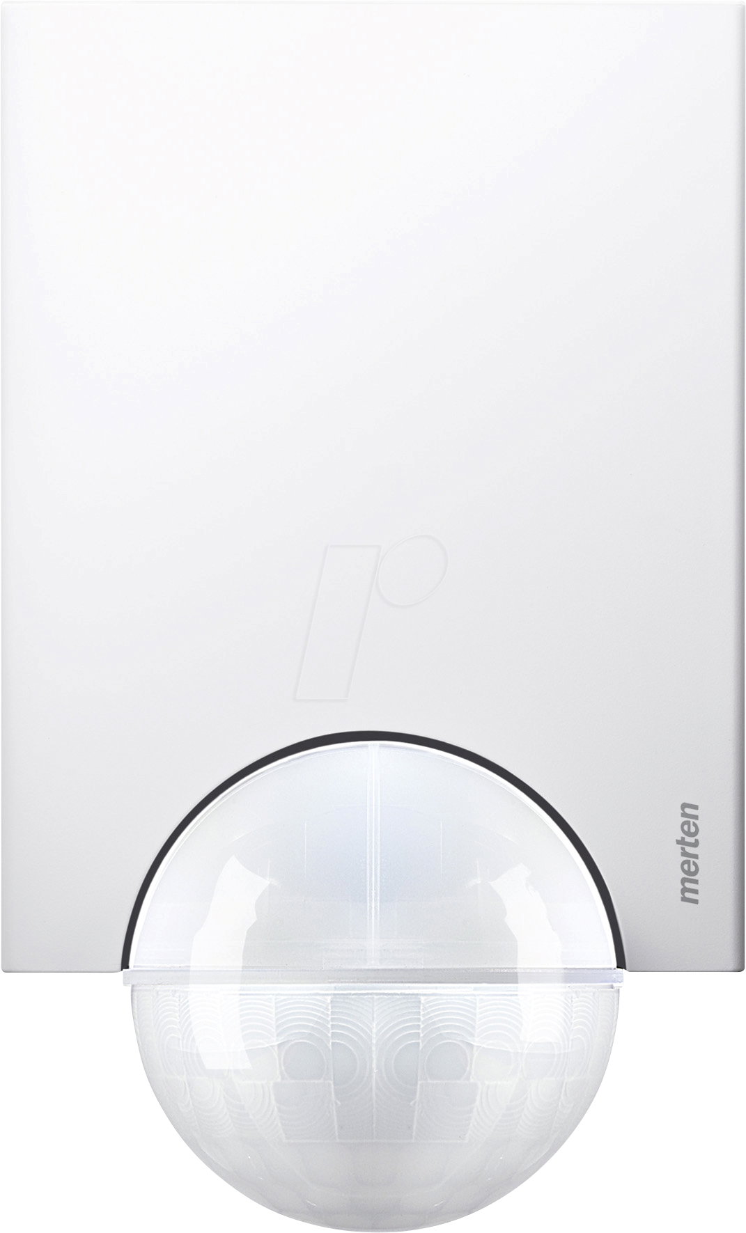 Bild von Merten 565619 Wand, Decke, Aufputz PIR-Bewegungsmelder 220° Relais Polarweiß IP55
