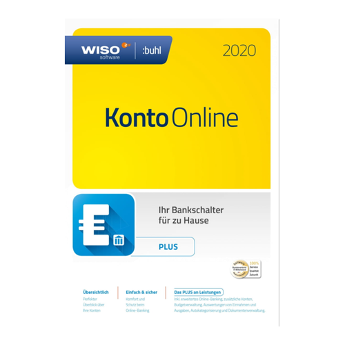 Bild von WISO Konto Online Plus 2020, Dauerlizenz, Download