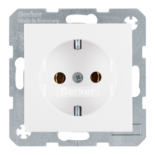 Bild von Berker Schuko-Steckdose pws mit Steckklemmen 47431909