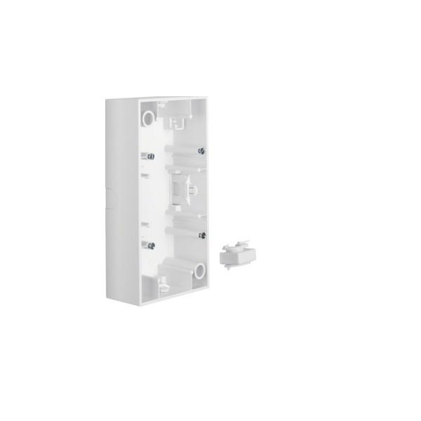 Bild von Berker Surface mounted housing 2gang s1 polar white