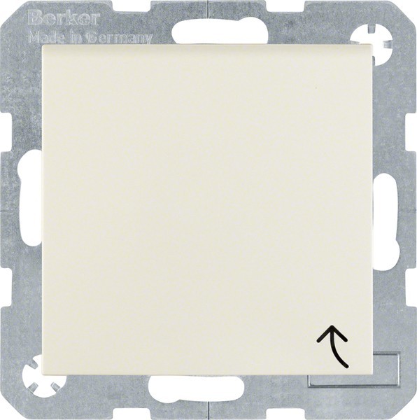 Bild von Berker SCHUKO-Steckdose ws/gl 47518982 mit Klappdeckel B.1;B.3;B.7;S.1 Steckdose 4011334280781