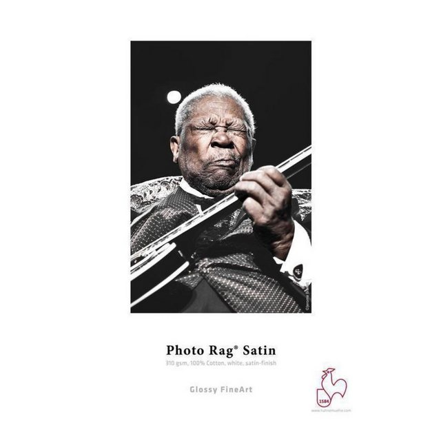 Bild von Hahnemühle Fotopapier Photo Rag® Satin FineArt Inkjet-Papier - 310 g/m² - DIN A4 - 25 Blatt