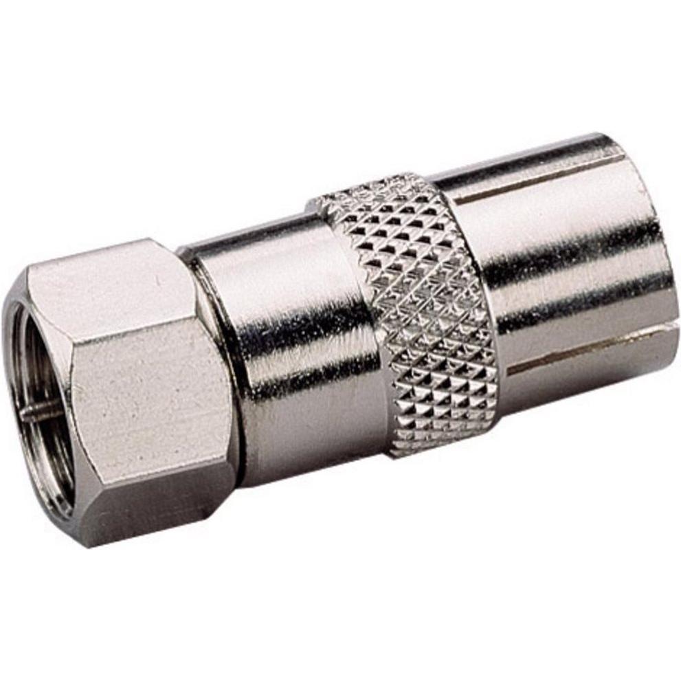 Bild von Renkforce RF-4196979 F-Koax-Adapter Anschlüsse: F-Stecker, Koax-Buchse IEC