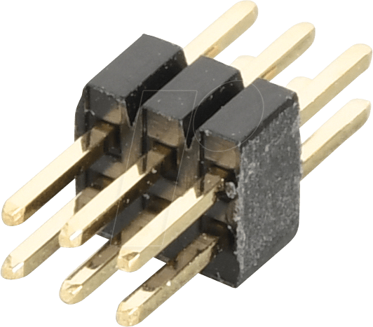 Bild von BKL Electronic Stiftleiste (Standard) Anzahl Reihen: 2 Polzahl je Reihe: 3 10120630
