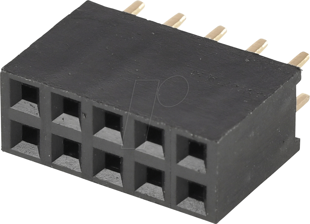 Bild von BKL Electronic Buchsenleiste (Standard) Anzahl Reihen: 2 Polzahl je Reihe: 5 10120960