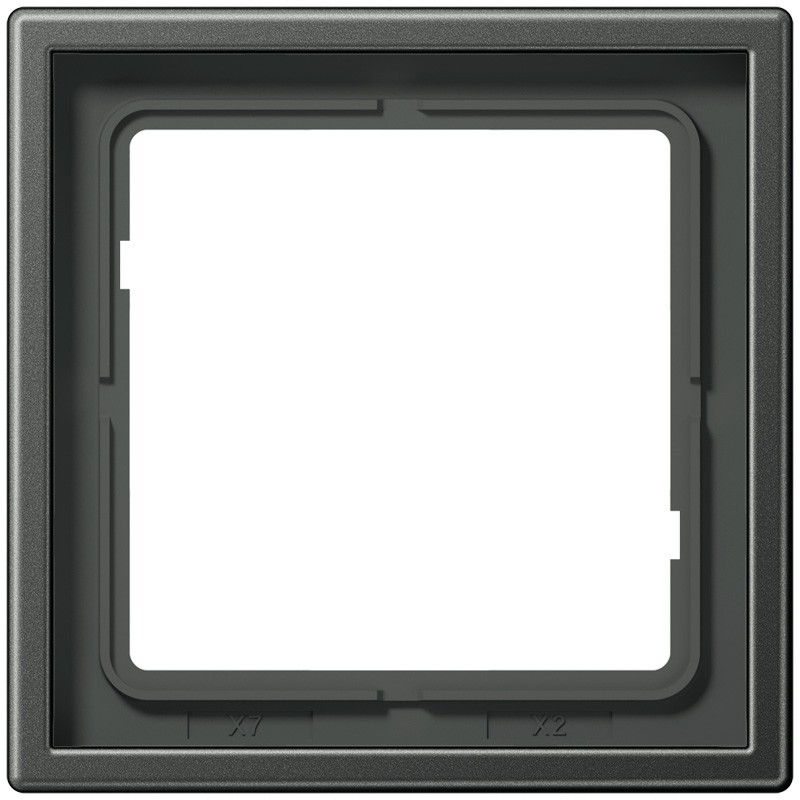 Bild von JUNG AL 2981 AN. Produktfarbe: Schwarz, Markenkompatibilität: JUNG, Material: Aluminium. Breite: 81 mm, Höhe: 81 mm (AL2981AN)
