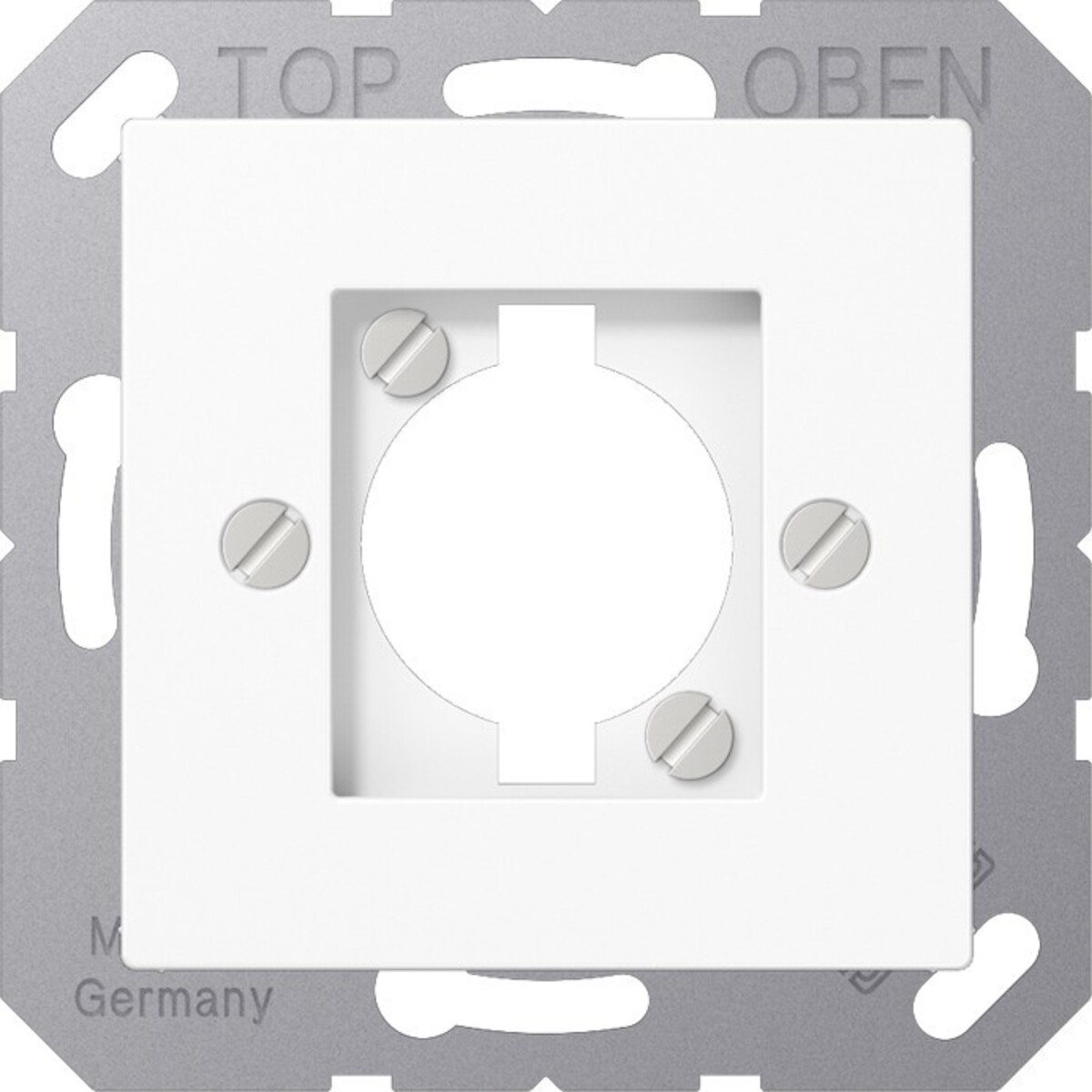 Bild von JUNG A 568-1 BF WW. Produktfarbe: Weiß, Markenkompatibilität: JUNG, Material: Thermoplast (A568-1BFWW)