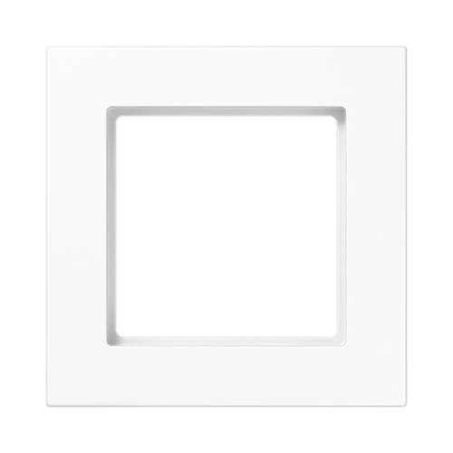 Bild von Jung Rahmen 1-fach waage/senkrecht A 5581 BF WW - A5581BFWW