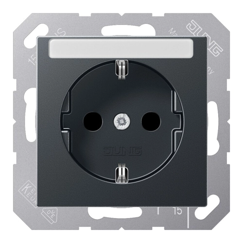 Bild von JUNG SCHUKO Steckdose A 1520 BFNA ANM – Anthrazit Elegant