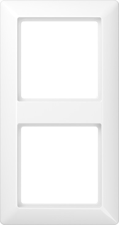 Bild von Jung Rahmen 2-fach aws waage/senkrecht AS 582 WW - AS582WW