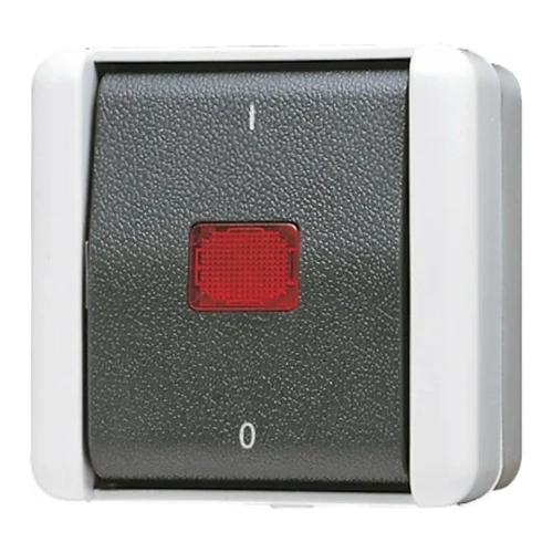 Bild von Jung Wipp-Kontrollschalter Aus 2-pol. 802 KOW - 802KOW