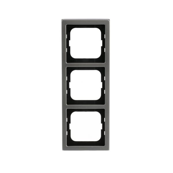 Bild von Busch-Jaeger Rahmen 3-fach pur edelstahl 1723-866K - 2CKA001754A4319