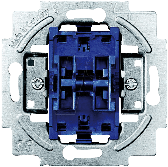 Bild von Busch-Jaeger Wippschaltereinsatz We/We-Schaltung 2000/6/6 US-101 - 2CKA001011A0927
