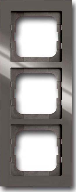 Bild von Busch-Jaeger 3fach Rahmen Rahmen Grau 2CKA001754A4448