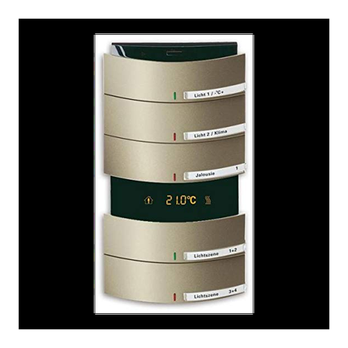 Bild von Busch-Jaeger Bedienelement 5/10-fach 6321/58-260 m.IR RTR, Palladium