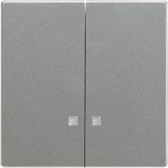 Bild von Busch-Jaeger Wippe Wippe-Serien-Kontrollschalter 2CKA001751A3129, Taster + Schalter, Grau