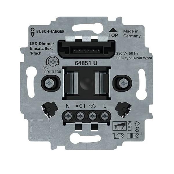 Bild von Busch-Jaeger Schalter BUSCH-JAEGER LED-Dimmer-Einsatz flex 64851 U