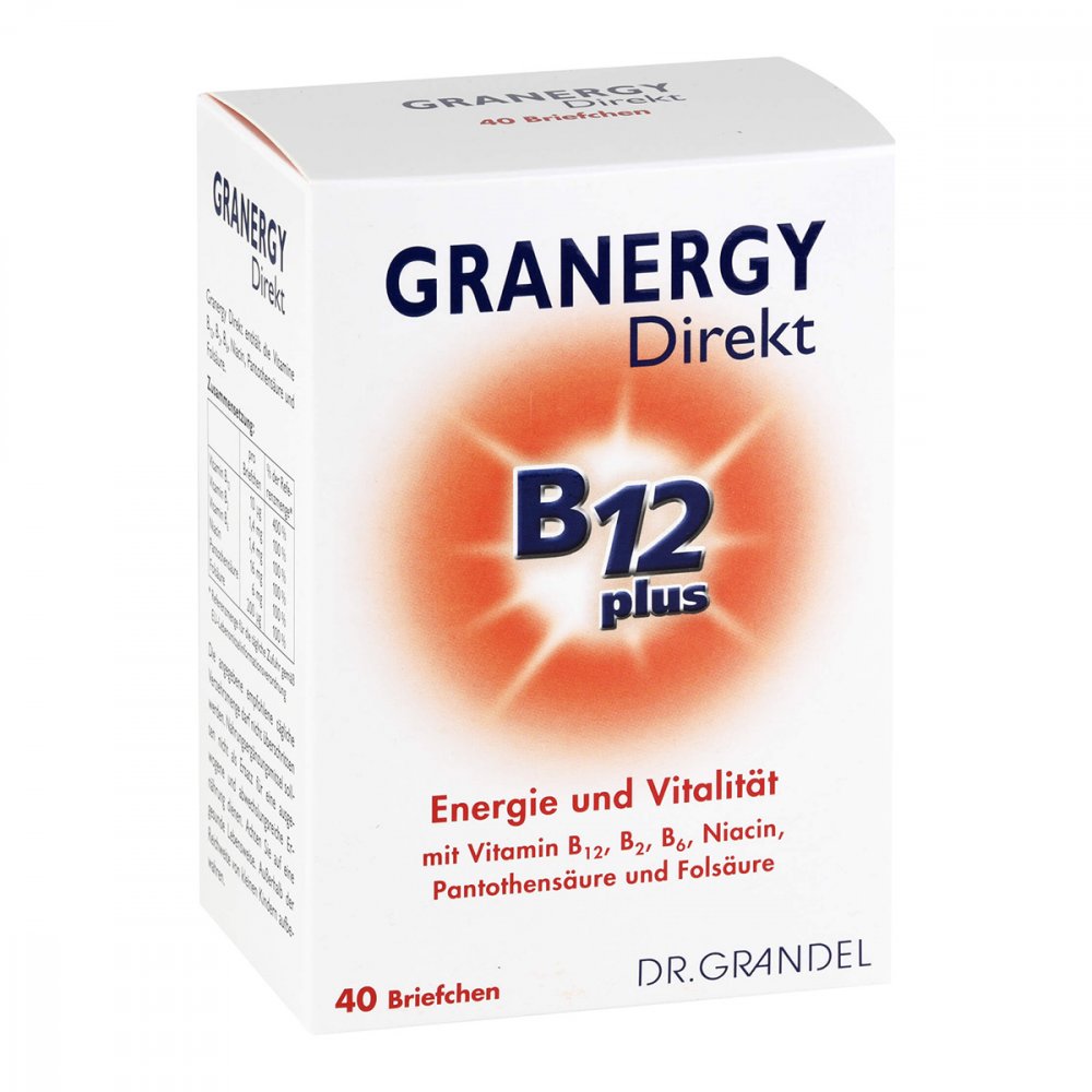 Bild von Granergy Direkt B 12 Plus 40 Beutel - Zur Nahrungsergänzung