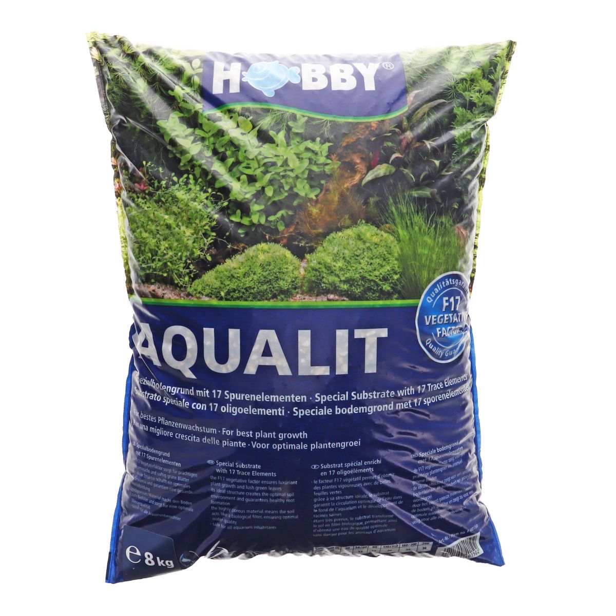 Bild von HOBBY Aquarienkies Aqualit, Bodengrund, 12 Liter