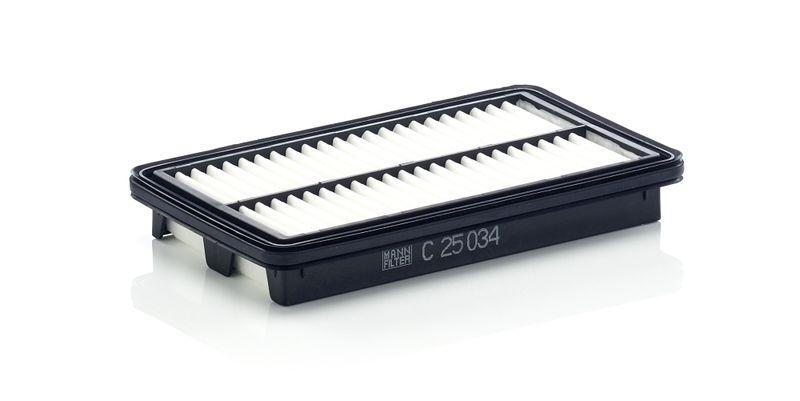 Bild von MANN-FILTER C 25 034 Luftfilter Motorluftfilter, Filter für Luft 32 140 245 Filtereinsatz SUZUKI: Celerio
