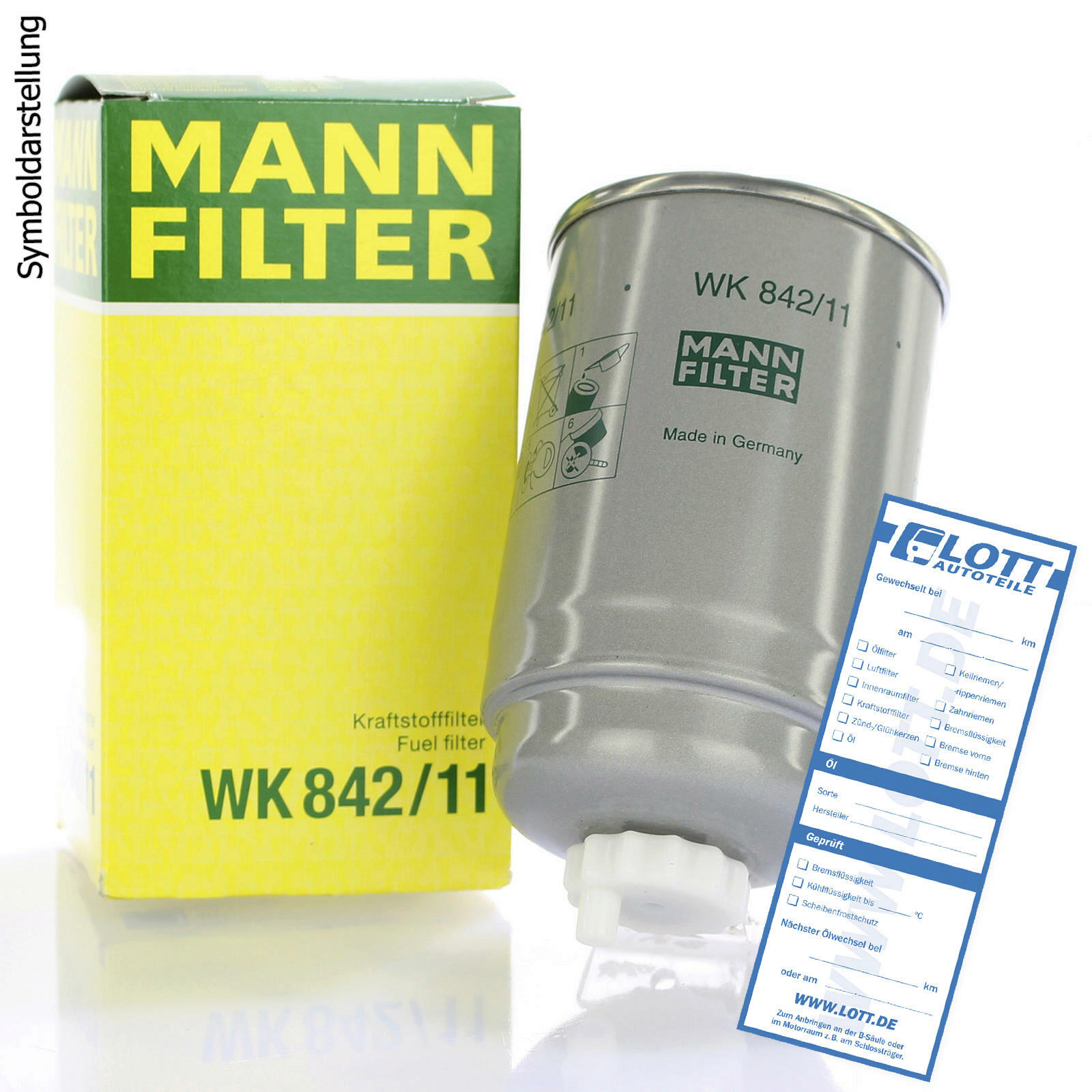 Bild von MANN-FILTER Kraftstofffilter Leitungsfilter WK 31/4 (10) Leitungsfilter,Spritfilter MERCEDES-BENZ,NISSAN,KIOTI,190 (W201),/8 (W115) Limousine