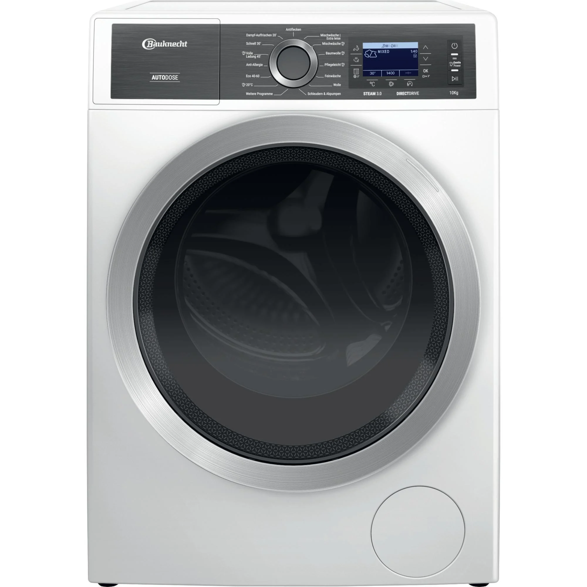 Bild von BAUKNECHT Waschmaschine »B8 09AD SILENCE DE«, 10 kg, 1400 U/min, Gentle Power-Technologie