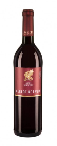 Bild von Forster Winzerverein Merlot Rotwein trocken 2022