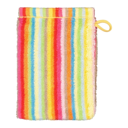 Bild von Cawö - Life Style Streifen 7008 - Farbe: 25 - multicolor - Waschhandschuh 16x22 cm