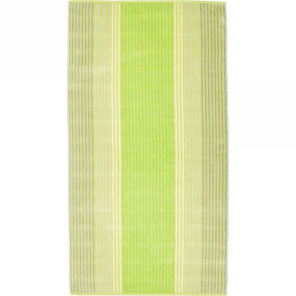Bild von Cawö - Noblesse Cashmere Streifen 1056 - Farbe: kiwi - 45 - Duschtuch 80x150 cm