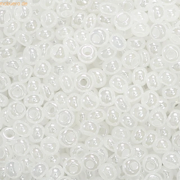 Bild von 5 x Knorr prandell Rocailles 2,5 mm weiß VE=20g