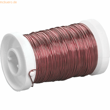 Bild von 5 x Knorr prandell Lackdraht 0,5mmx50m rot