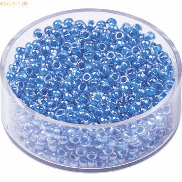 Bild von 6 x Knorr prandell Rocailles 2,5 mm blau VE=17g