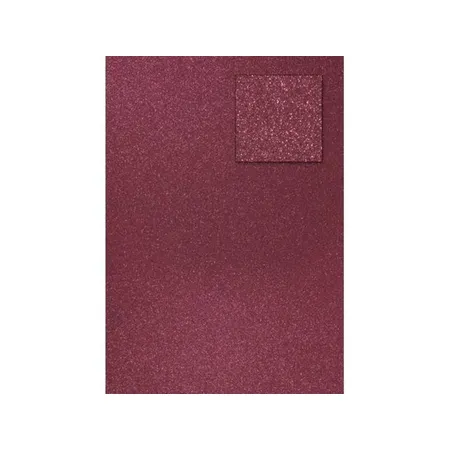 Bild von Knorr Prandell Glitterkarton, A4, 200g, weinrot