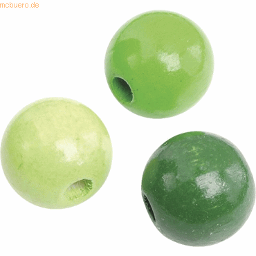 Bild von 5 x Knorr prandell Holzperlen 6mm VE=125 Stück maigrün