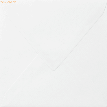 Bild von 50 x Heyda Briefumschlag quadratisch 14x14cm 100g/qm nassklebend weiß