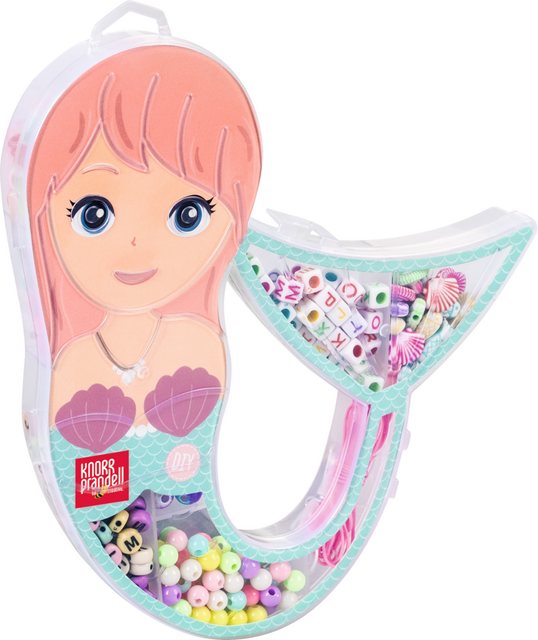Bild von Knorr Prandell Bastelperlen Knorr Prandell Schmuck-Sets Bunte Perlenmischung Meerjungfrau