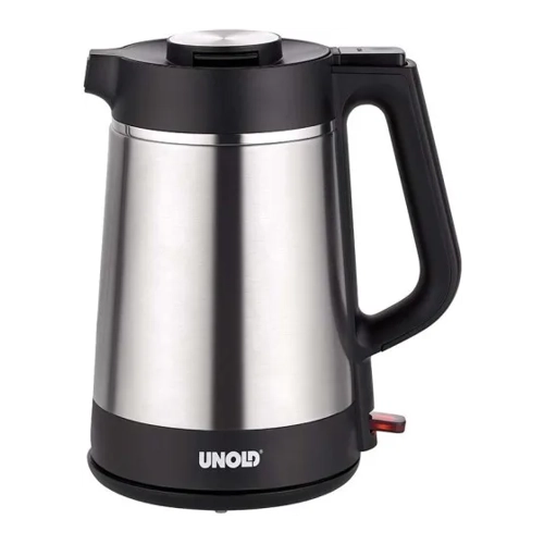 Bild von UNOLD Thermowasserkocher 1,5l schwarz/Edelstahl