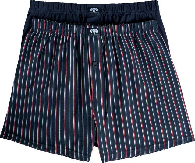 Bild von CECEBA Boxershorts Herren-Boxershorts 2er-Pack Single-Jersey Uni