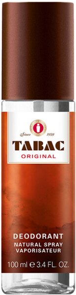 Bild von tabac Deo-Zerstäuber Mäurer & Wirtz Original Deodorant 100ml Spray - Glass Flasche
