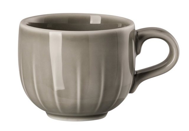 Bild von Rosenthal Espressotasse Joyn Grau Espresso-Obertasse 0,09 l, Porzellan, Tassen